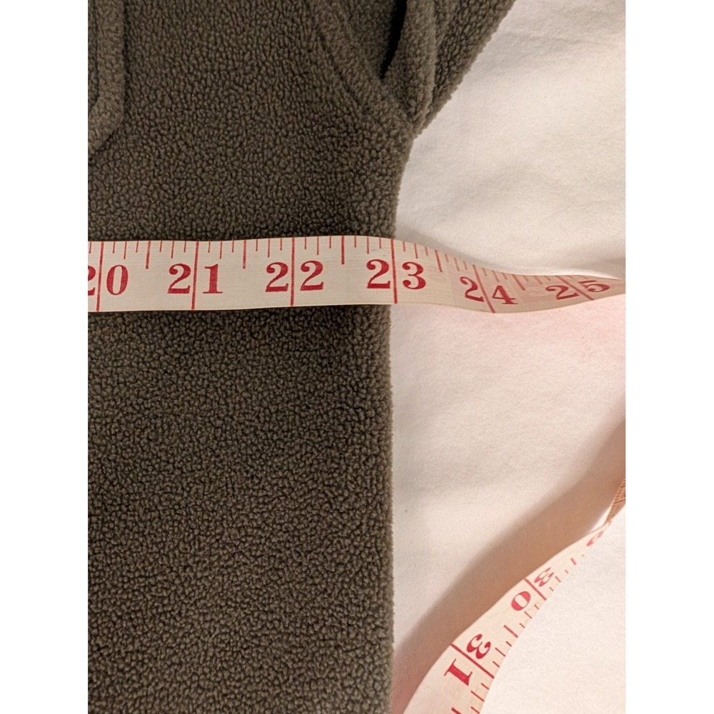 Zenana Olive Green Fleece Shacket Button Front Elbow Patch Jacket QJ-4000Y S - Picture 7 of 10